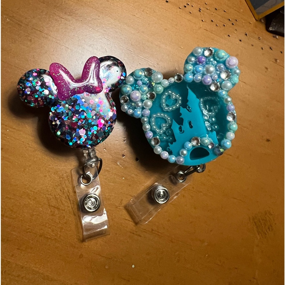 Disney Badge holders NWOT purchased From a small shop.